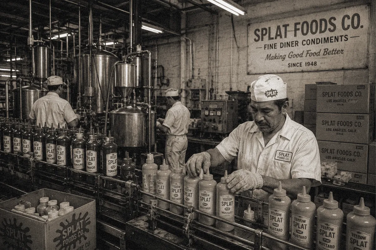 Splat Foods Co. factory and production line